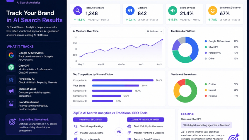 What Is Ziptie AI Search Analytics