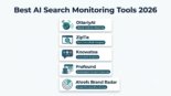 Best AI Search Monitoring Tools