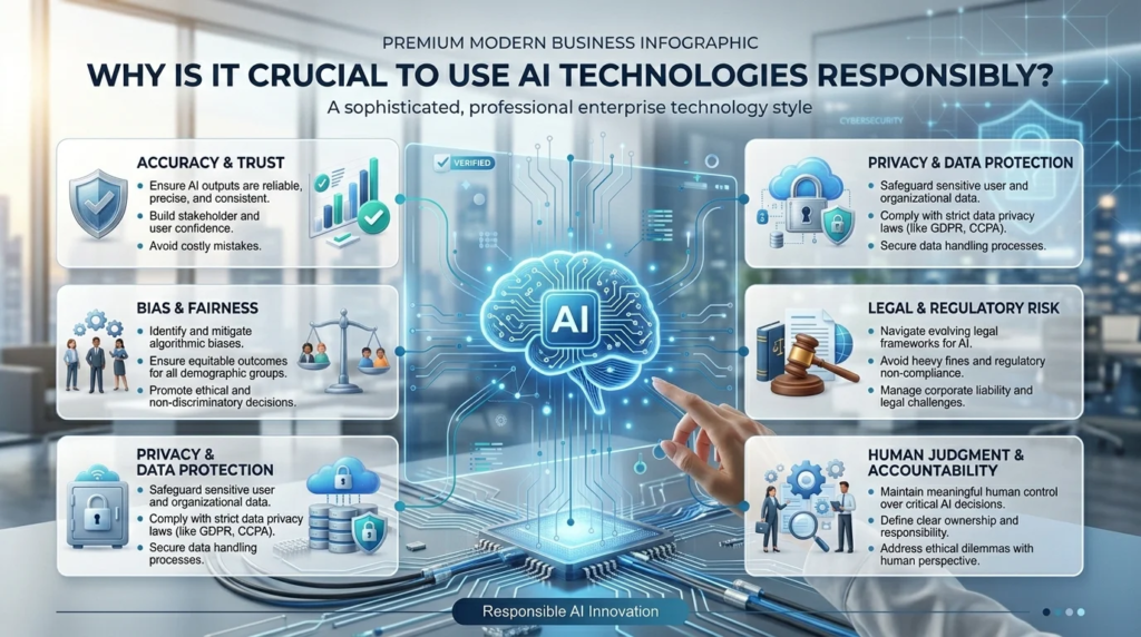 use AI technologies responsibly