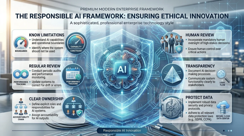 use AI technologies responsibly