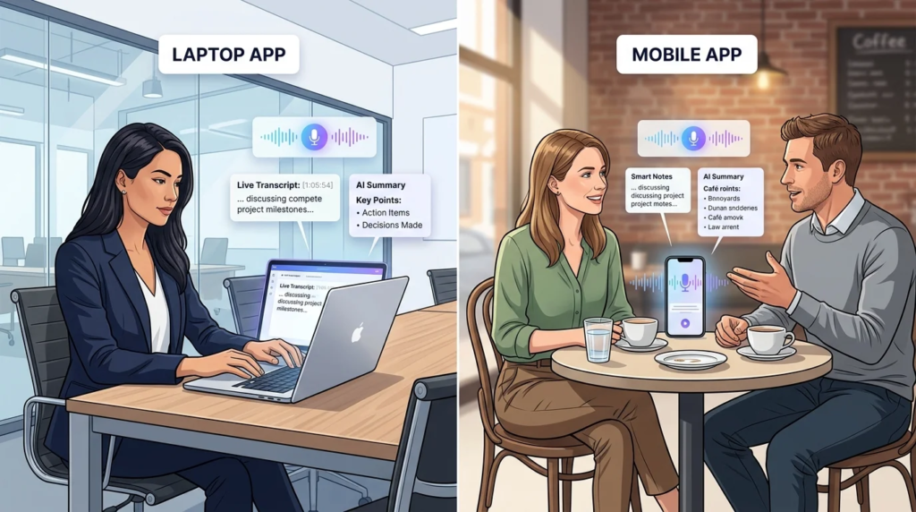 does Granola AI work for in-person meetings