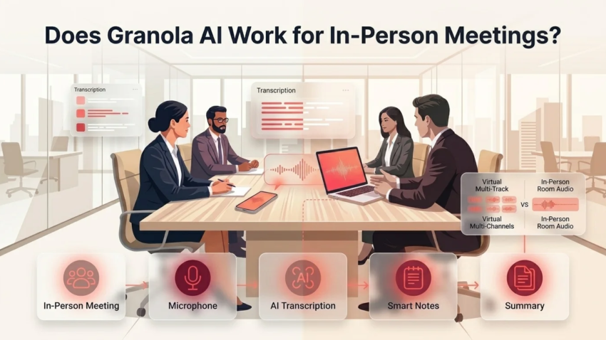 does Granola AI work for in-person meetings