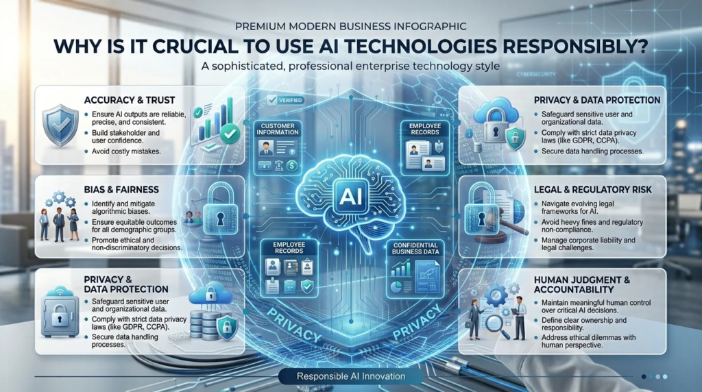 use AI technologies responsibly