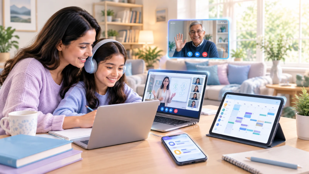 Advantages of Information and Communication Technology for Students and Families