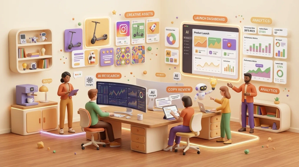 AI tools for product launches