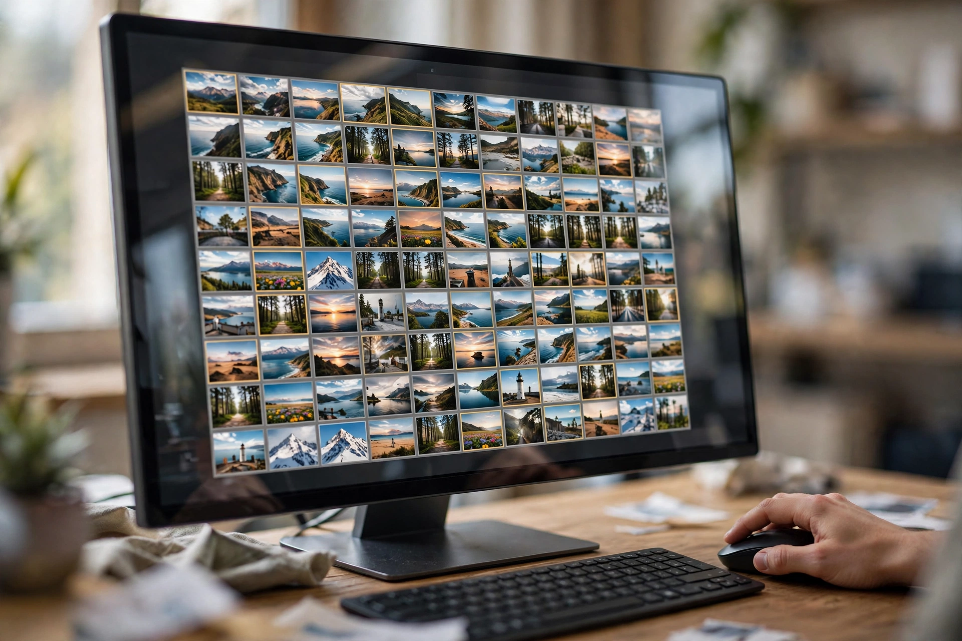 AI culling software sorting a large batch of photos for a growing photography business