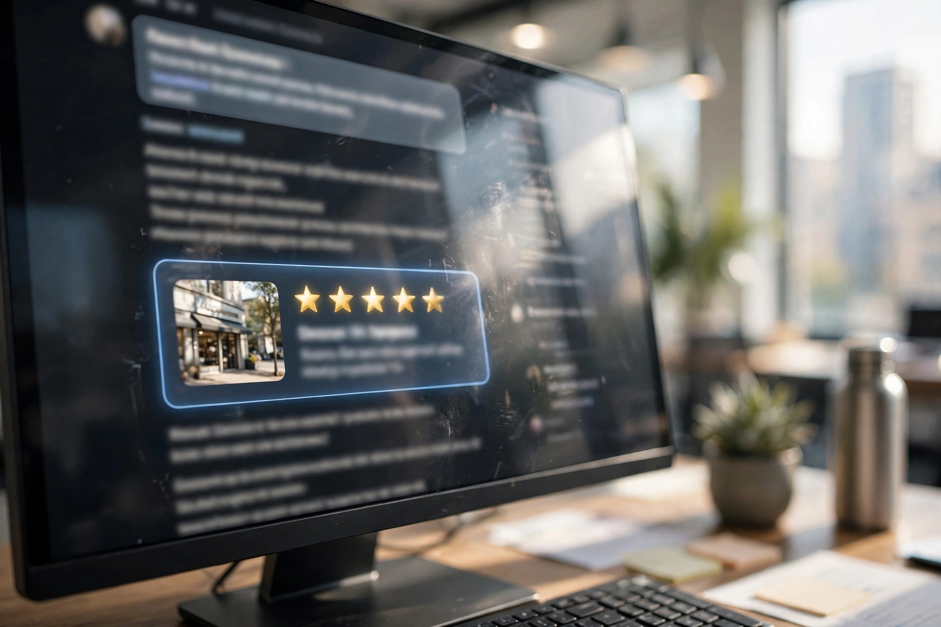 Local DC business profile being cited inside an AI answer as part of ai search marketing dc