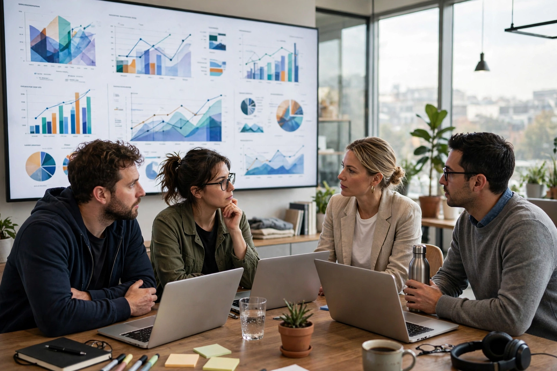 Analyst reviewing data quality dashboards, the data pillar of ai platform architecture