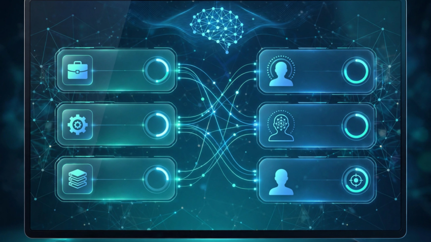 AI job board matching candidates to job listings